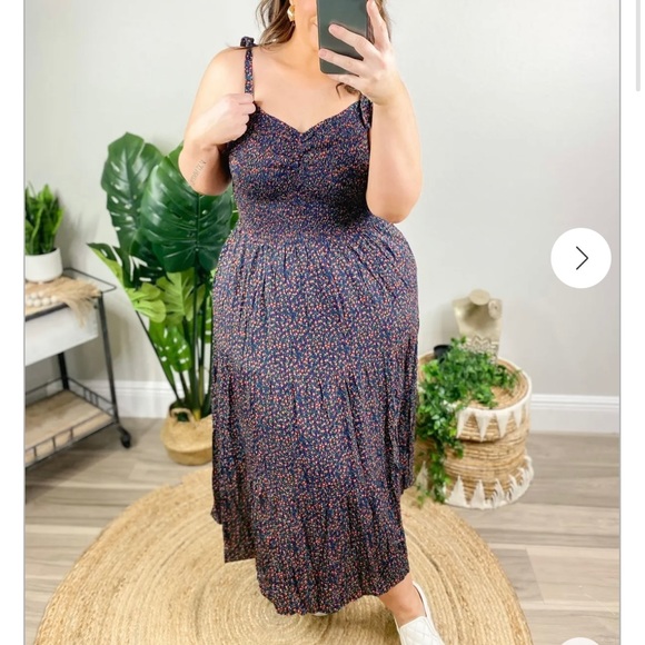 Navy Brunch Dress-NWT - Picture 1 of 1